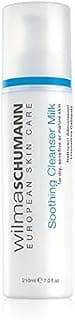 WILMA SCHUMANN Soothing Gentle Face Cleanser Milk, 7 fl oz / 210ml, Daily Hydrating Facial