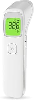 MbH Wireless Forehead Thermometer, Non-Contact Digital Thermometer for Adult, Baby and Chi