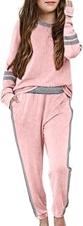 Girl's Sweatsuits clothing lounge sets athletic sweatshirts and sweatpants