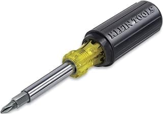 Klein Tools 32500 11-in-1 Screwdriver / Nut Driver Set, 8 Bits (Phillips, Slotted, Torx, S