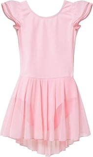 MdnMd Toddler Girls Ballet Dresses Leotards with Skirt Dance Dress Ballerina Tutu Outfit