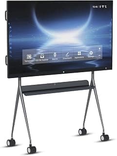 TIBURN R1 75" Smart Board, Touchscreen Display, 4K UHD Interactive Whiteboard, Touch Scree