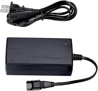 Power Recliner Power Supply, AC/DC Switching Plastic Power Supply Transformer 2-pin 29V/24V 2A Adapter with AC Power Cord for Lift Chair Limoss OKIN