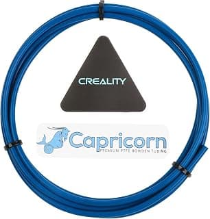 Creality Official Capricorn Bowden Tubing 2M, PTFE Teflon Tube Support 1.75mm Filament Heat Resistant High Lubrication Low Friction for Ender-3/3 Pro / 3 Max / 3 V2 / Ender-5 Series/CR-10 Series