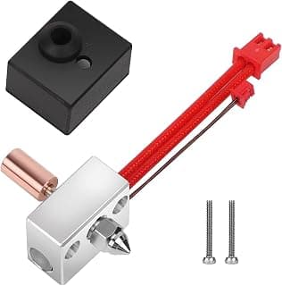 Creality Official Sprite Extruder Heater Block Upgrade Hotend - 300℃ High Temp Pro Heat Block, Bimetal Copper Titanium Heatbreak Plated Copper Nozzle, for Ender-3 S1 / Ender 3 S1 Pro/CR-10 Smart Pro