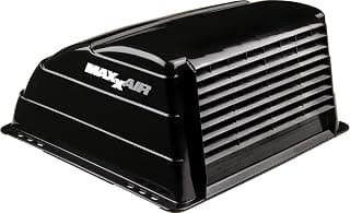Maxxair 503.1504 (00-933069) Black Vent Cover, 14" x 14" Cut-Out