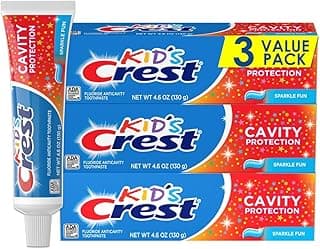 Crest Kid's Cavity Protection Toothpaste (children and toddlers 2+), Sparkle Fun, 4.6 Oz (