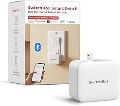 SwitchBot Smart Switch Button Pusher - Fingerbot for Automatic Light Switch, Timer and APP