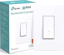 Kasa Smart Light Switch HS200, Single Pole, Needs Neutral Wire, 2.4GHz Wi-Fi Light Switch 