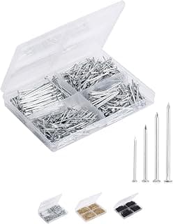 Mr. Pen- Nail Assortment Kit, 600pc, Small Nails, Nails, Nails for Hanging Pictures, Pictu