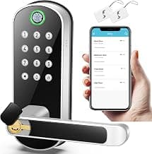 Sifely Smart Lock, Keyless Entry Door Lock, Keypad Door Lock, Fingerprint Door Lock, Biome