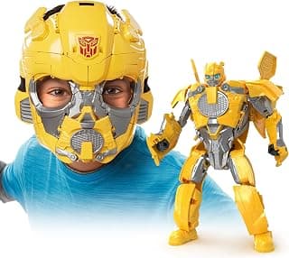 Transformers Toys Rise of The Beasts Movie Bumblebee 2-in-1 Converting Roleplay Mask Actio