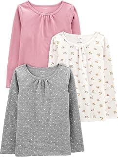 Toddlers and Baby Girls' Long-Sleeve Tops