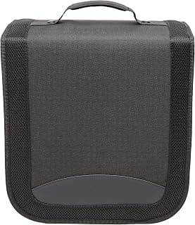Amazon Basics CD/DVD Binder, 400-capacity, Black